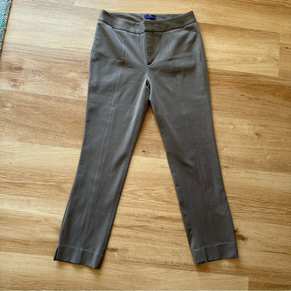 NYDJ Cotton Blend Stretch Ankle Pants Petite